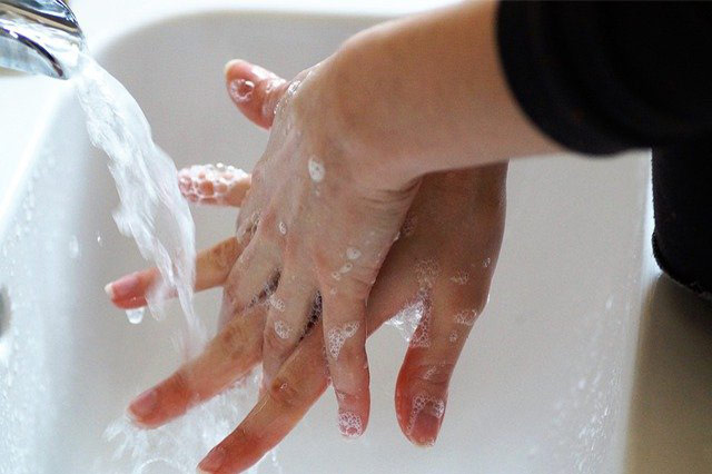 lavado de manos social